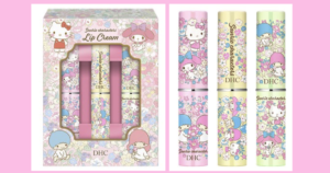 DHC薬用リップクリーム　サンリオキャラクターコラボ　ハローキティ マイメロディ リトルツインスターズ　キキララ