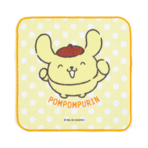 サンリオ　元気でいこう　ポムポムプリン プチタオル