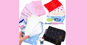 【サンリオキャラクターズ】抗菌防臭★マスクポーチ　ハローキティ（4種類）、マイメロディ、クロミ、シナモロール、ウィッシュミーメル、リトルツインスターズ（キキララ）、ポムポムプリン、こぎみゅん