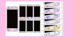 【サンリオ】iPhoneSE(第2世代)/8/7/6s/6対応ガラススクリーンプロテクター　ハローキティ＆タイニーチャム・マイメロディ＆クロミ・クロミ＆バク・リトルツインスターズ（キキララ）・ポムポムプリン＆マフィン＆スコーン・ポチャッコ＆チョッピ＆ピーチャンズ