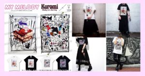 【数量限定】マイメロディ クロミ × KINGLYMASKコラボＴシャツ