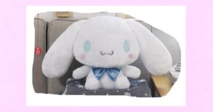 【シナモロール】大きな雪リボン BIGぬいぐるみ