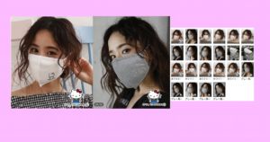 【セール中】ファッションマスク　コットン100％マスク【ハローキティ・ポムポムプリン・クロミ・マイメロディ・シナモロール（シナモン）】