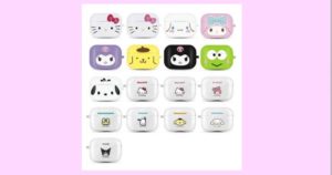 【サンリオ】Airpods Proケース jelly ハローキティ・シナモロール（シナモン）・マイメロディ・クロミ・ポムポムプリン・けろけろけろっぴ・ポチャッコ