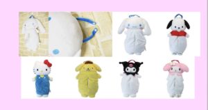 【サンリオ】ぬいぐるみティッシュケース　シナモロール（シナモン）・ポチャッコ・ハローキティ・ポムポムプリン・クロミ・マイメロディ