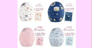【コロナ対策】かわいいUSB加湿器　卓上　ハローキティ・リトルツインスターズ（キキララ）・マイメロディ・シナモロール（シナモン）