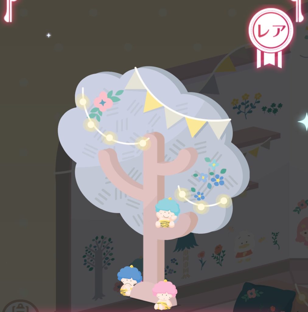 ゴロピカドンと大きなデコレーションウッドチェスト