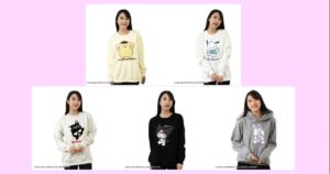 サガラ刺繍のトレーナー ポムポムプリン・ポチャッコ・バッドばつ丸・クロミ・チアリーチャム