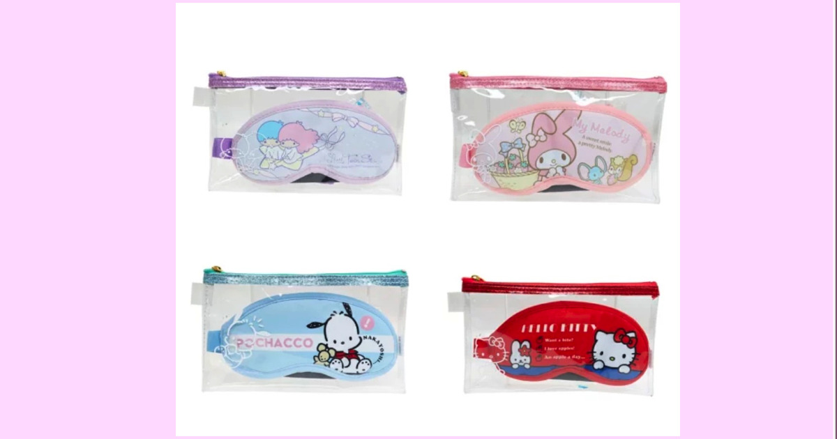 アイマスク＆耳栓・ポーチセット | SANRIO KAWAII Fansite （サンリオ カワイイ ファンサイト）