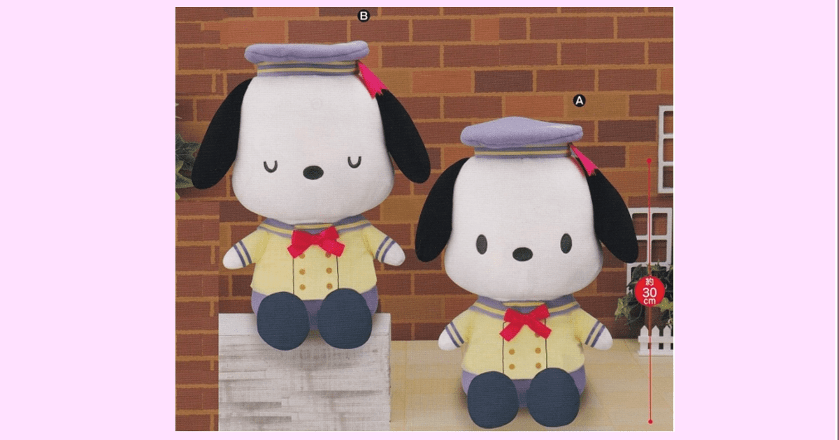 ポチャッコ 木漏れ日の学び舎BIGぬいぐるみ【予約開始・5月25日発売予定】