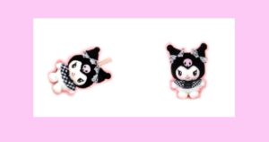 クロミ　ギンガムロリータ　ぬいぐるみ・マスコットホルダー