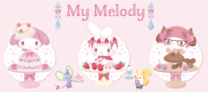 ♡マイメロ SWEET LOOKBOOK 粧美堂 秘密のメロクロ マスコット♡ マイメロディ SWEET LOOKBOOK デザインシリーズ | SANRIO KAWAII