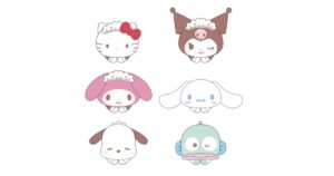 はぐキャラコレクション3 ハローキティ・クロミ・マイメロディ・シナモロール（シナモン）・ポチャッコ・ハンギョドン