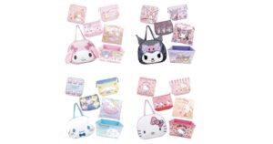 Petit Poche プチポッシュ　ラッキーバッグ（福袋）6点セット マイメロディ・クロミ・シナモロール（シナモン）・ハローキティ