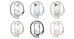 gourmandise（グルマンディーズ）　サンリオキャラクターズ　IIII fit Loop iPhoneSE（第3世代/第2世代）/8/7/6s/6対応ケース ポチャッコ・シナモロール（シナモン）・ハンギョドン・ハローキティ・クロミ・マイメロディ