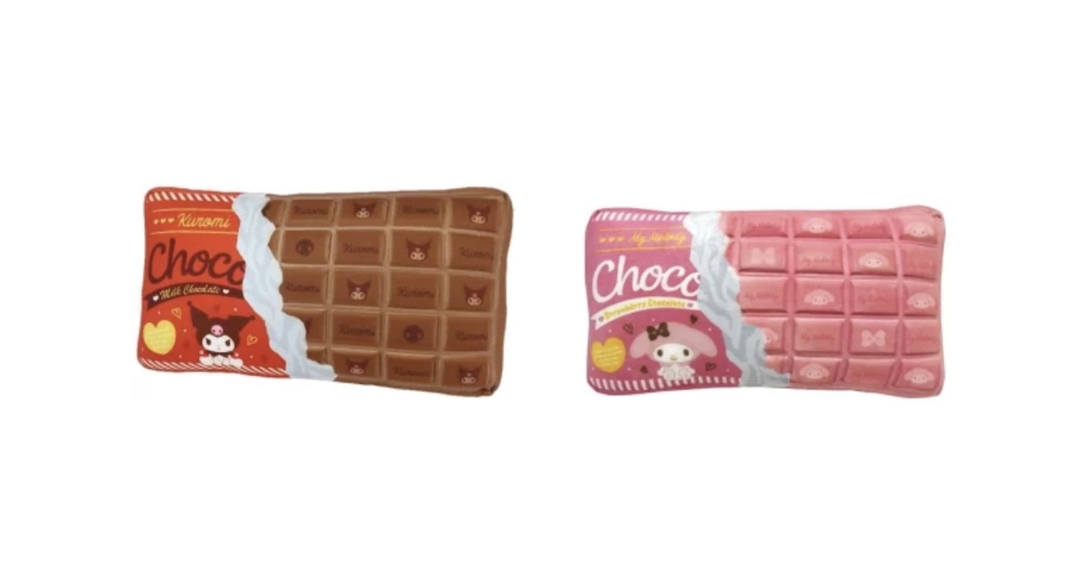板チョコクッション マイメロディ クロミ