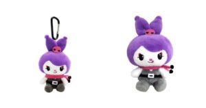 サンリオ　かっこよくてかわいくてミステリアスなクロミの憧れ、『ロミナ』のマスコットホルダー・ぬいぐるみ　カラビナMC