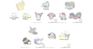 サンリオ　ピタコット サンリオキャラクターズ　ポムポムプリン・シナモロール（シナモン）・けろけろけろっぴ・ハンギョドン・クロミ・マイメロディ・リトルツインスターズ（キキララ）・ハローキティ・ゴロピカドン・ウィッシュミーメル・バッドばつ丸・タキシードサム・ポチャッコ