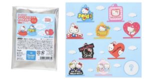 サンリオ　ハローキティ　キティと旅する未来シークレットアクリルスタンドキーホルダー　昔のデザイン　なつかしいデザイン