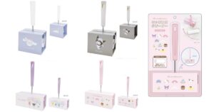 サンリオ　キャラコロクリーナー シナモロール（シナモン）・クロミ・シナモロール＆マイメロディ＆クロミ＆ハローキティ・タキシードサム＆ハローキティ＆マイメロディ＆ハンギョドン＆ポチャッコ＆けろけろけろっぴ＆クロミ＆シナモロール＆バッドばつ丸＆ポムポムプリン