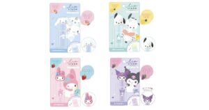 サンリオキャラクターズ　リップクリーム シナモロール（シナモン）・ポチャッコ・マイメロディ・クロミ