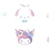サンリオ　ゆめふわシリーズ　ぬいぐるみボールチェーン　シナモロール（シナモン）・ポチャッコ・ポムポムプリン・ハンギョドン・クロミ・マイメロディ