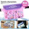 サンリオキャラクターズ 防水ポシェット　防水ポーチ　アウトドア　ハローキティ、マイメロディ、リトルツインスターズ（キキララ）、クロミ、シナモロール（シナモン）、ポムポムプリン、ポチャッコ、タキシードサム、けろけろけろっぴ、バッドばつ丸、マロンクリーム、チアリーチャム、ハンギョドン、あひるのペックル