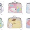 サンリオ むぎゅっとシリーズ がま口コインケース 小銭入れ 財布 クロミ&バク・マイメロディ&フラットくん・シナモロール(シナモン)&みるくちゃん・ポチャッコ&ピーちゃんズ・ポムポムプリン&マフィン・ハンギョドン&さゆりちゃん