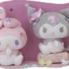 マイメロディ、クロミ　ロマンティックハート BIGぬいぐるみ　7/21発売予定　リボン　ぷっくり