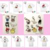 サンリオ マスクシリーズ【Tシャツ（レディースM・L、キッズ）、アクリルキーホルダー、ステッカー】