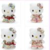 ハローキティのぬいぐるみ 「リバティリボンワンピース」「リバティAラインワンピース」の2種、各2サイズ