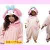 【マイメロディ】SAZAC 着ぐるみフリース　大人用・子供用【親子コーデ】