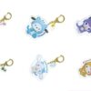 Happy Catシリーズ　アクリルダイカットキーホルダー クロミ・シナモロール（シナモン）・マイメロディ・ポムポムプリン・ポチャッコ・ハローキティ